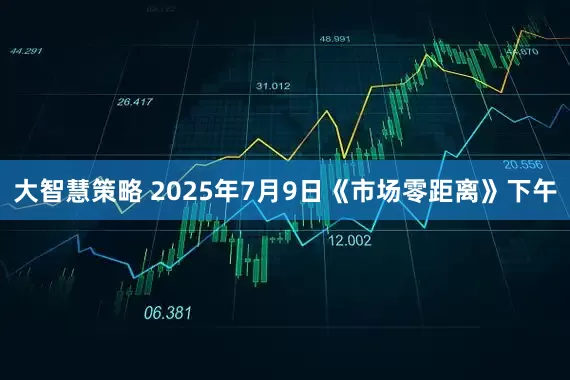 大智慧策略 2025年7月9日《市场零距离》下午
